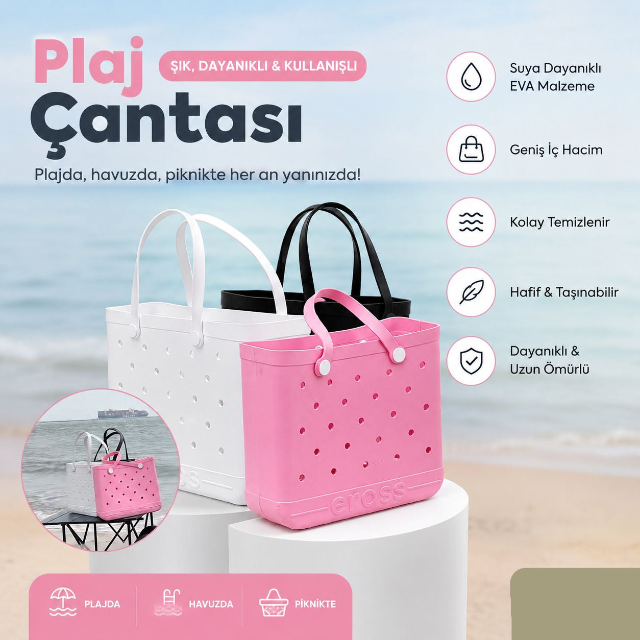 Tylaure™ Plaj Çantası